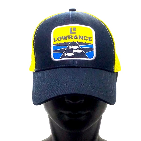 Hicorp Other - Hicorp Lowrance Blue & Yellow Trucker Hat